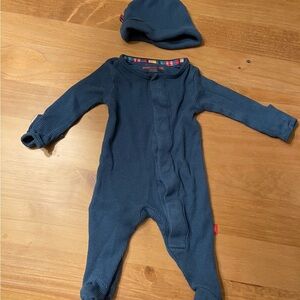Magnetic Me Blue Baby One Piece